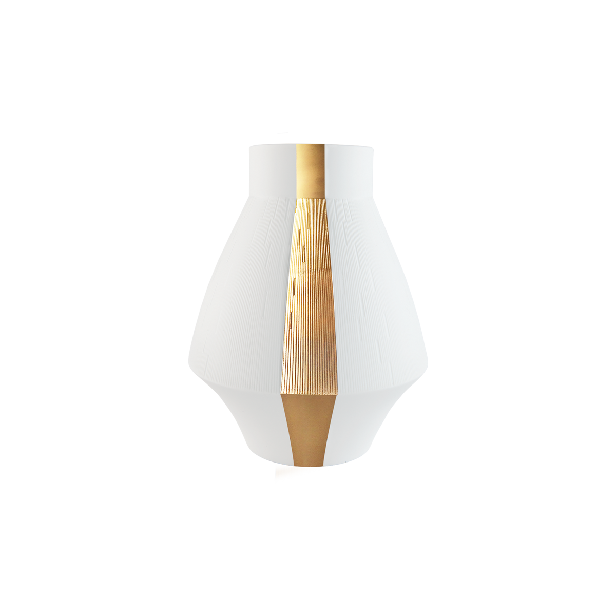 haviland-limoges-vase-kleines-modell-infini-or-gold image 1