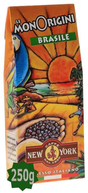 new-york-monorigini-brasilien-arabica-kaffeebohnen-250g image 1