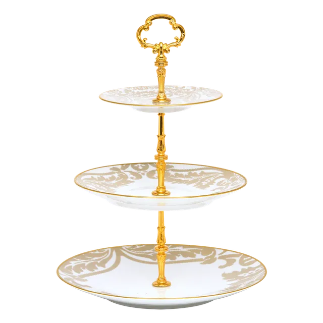 haviland-limoges-damass-wei-ritz-paris-etagere-3-st-ckig image 1