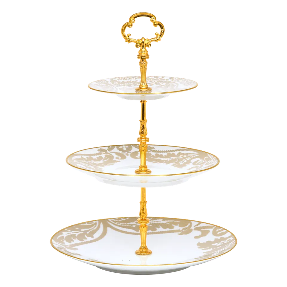 haviland-limoges-damass-wei-ritz-paris-etagere-3-st-ckig image 1