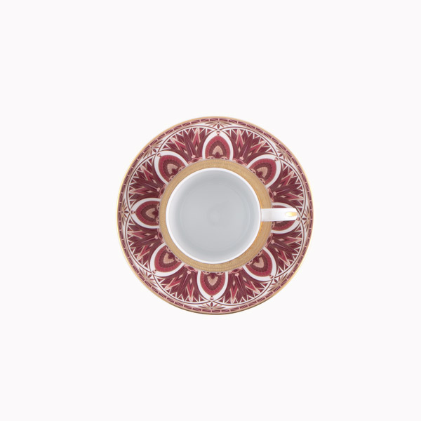 haviland-limoges-r-ves-du-nil-pourpre-or-kaffeetasse-mit-untertasse image 2