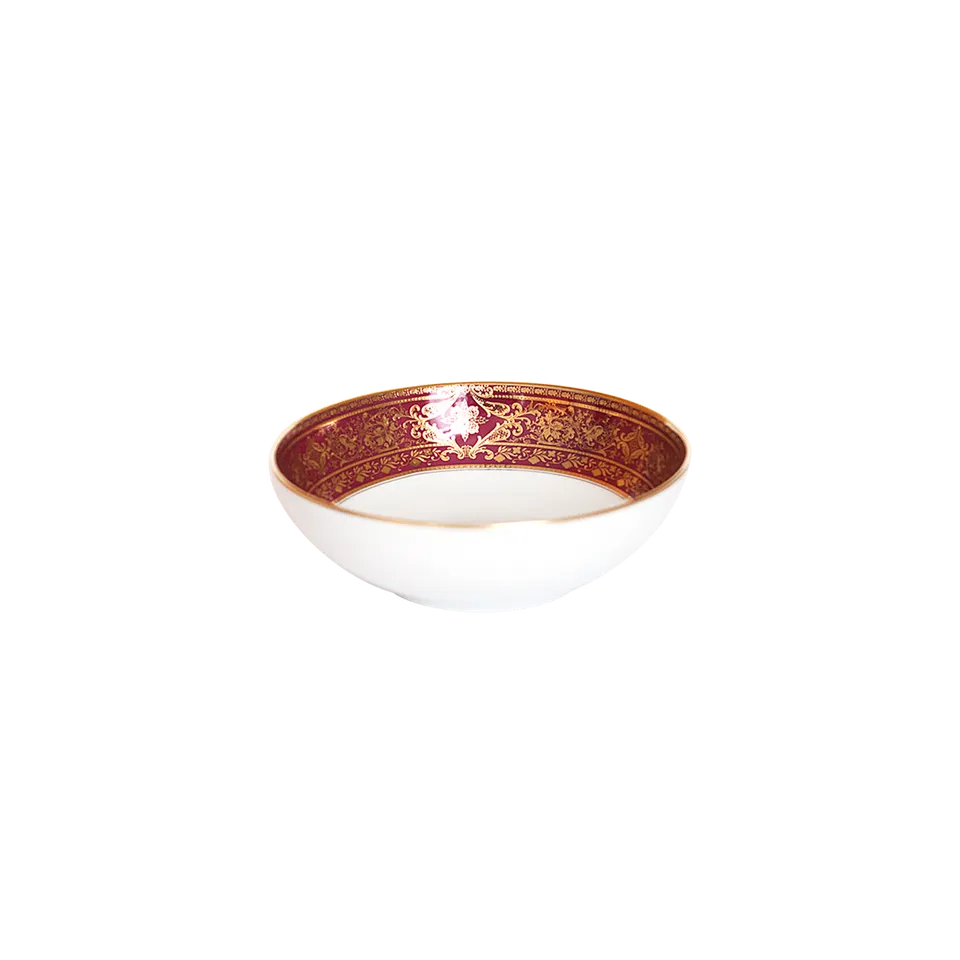 haviland-limoges-matignon-m-slischale-kirschrot-gold image 1
