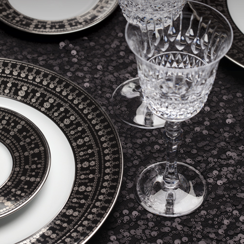 haviland-limoges-tiara-noir-platine-platte-oval-aus-porzellan image 2