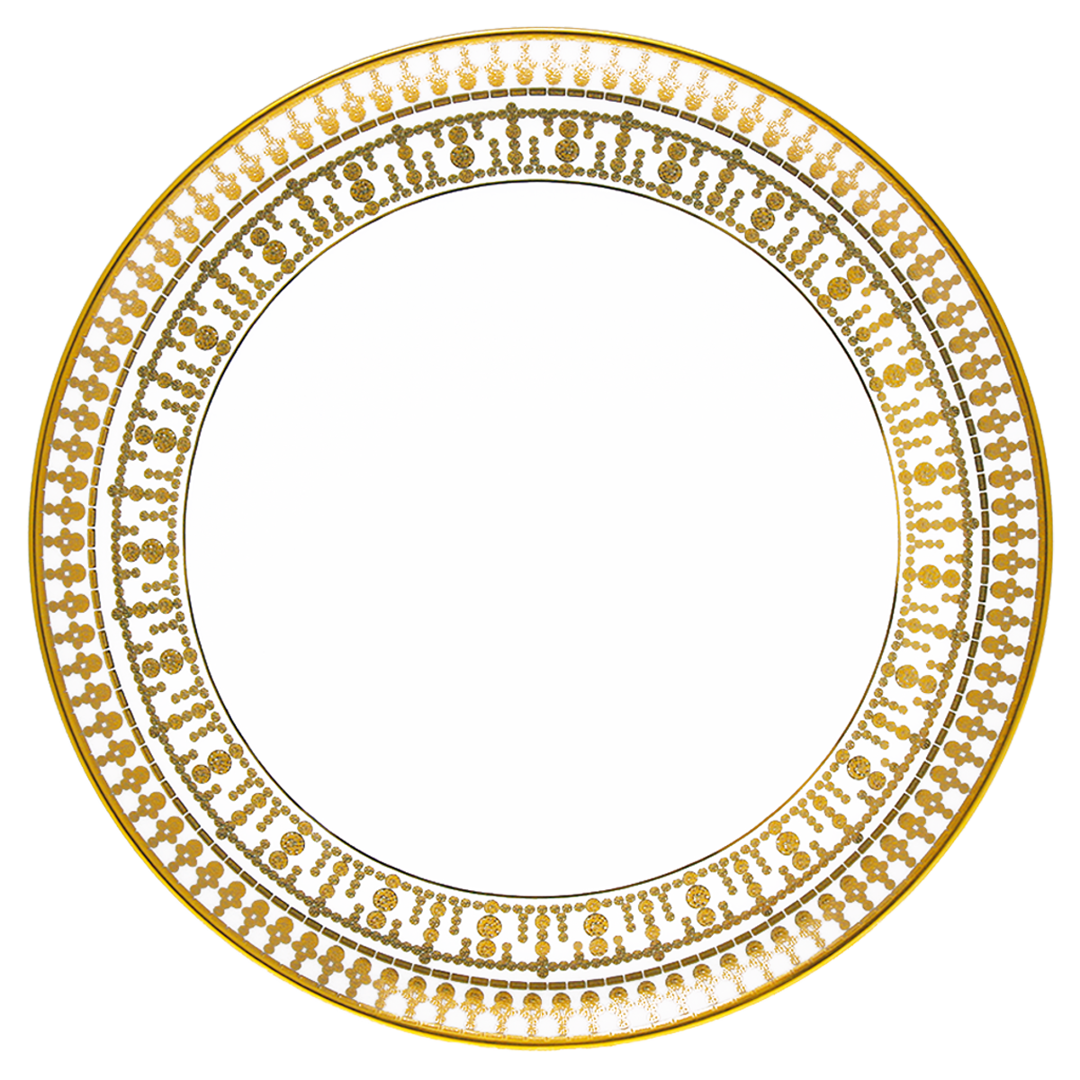 haviland-limoges-tiara-blanc-or-tarteplatte image 1