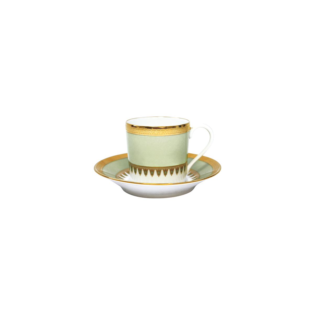 haviland-limoges-oasis-kaffeetasse-mit-untertasse image 1