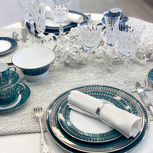 haviland-limoges-tiara-bleu-paon-or-teetasse-mit-untertasse image 2