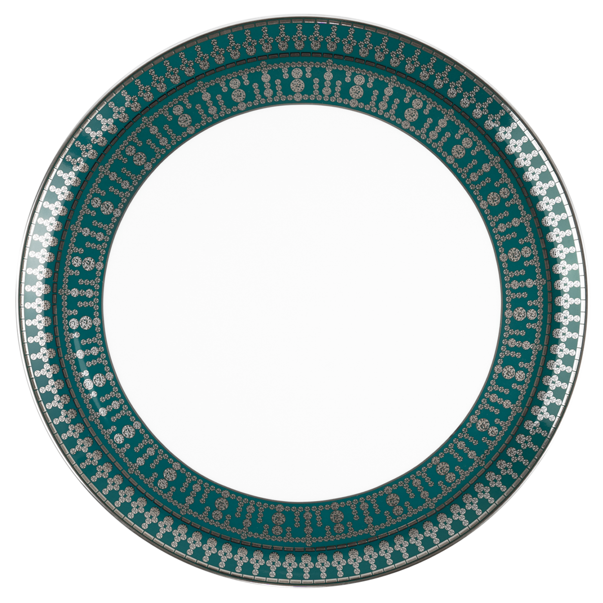 haviland-limoges-tiara-bleu-paon-plat-tarte image 1
