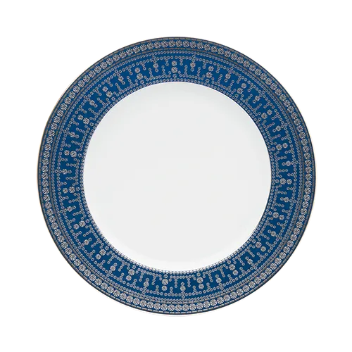 haviland-limoges-tiara-bleu-de-prusse-platine-speiseteller image 1
