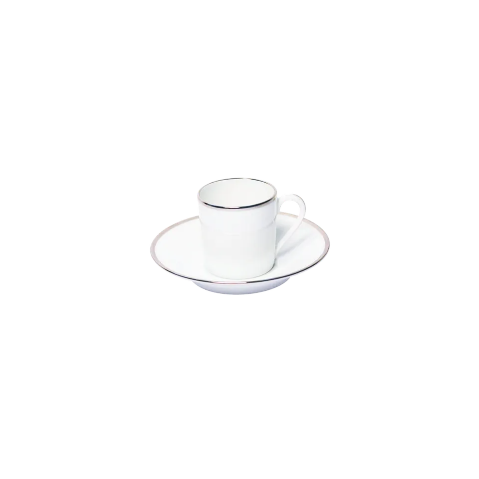 haviland-limoges-orsay-platine-espressotasse-mit-untertasse image 1