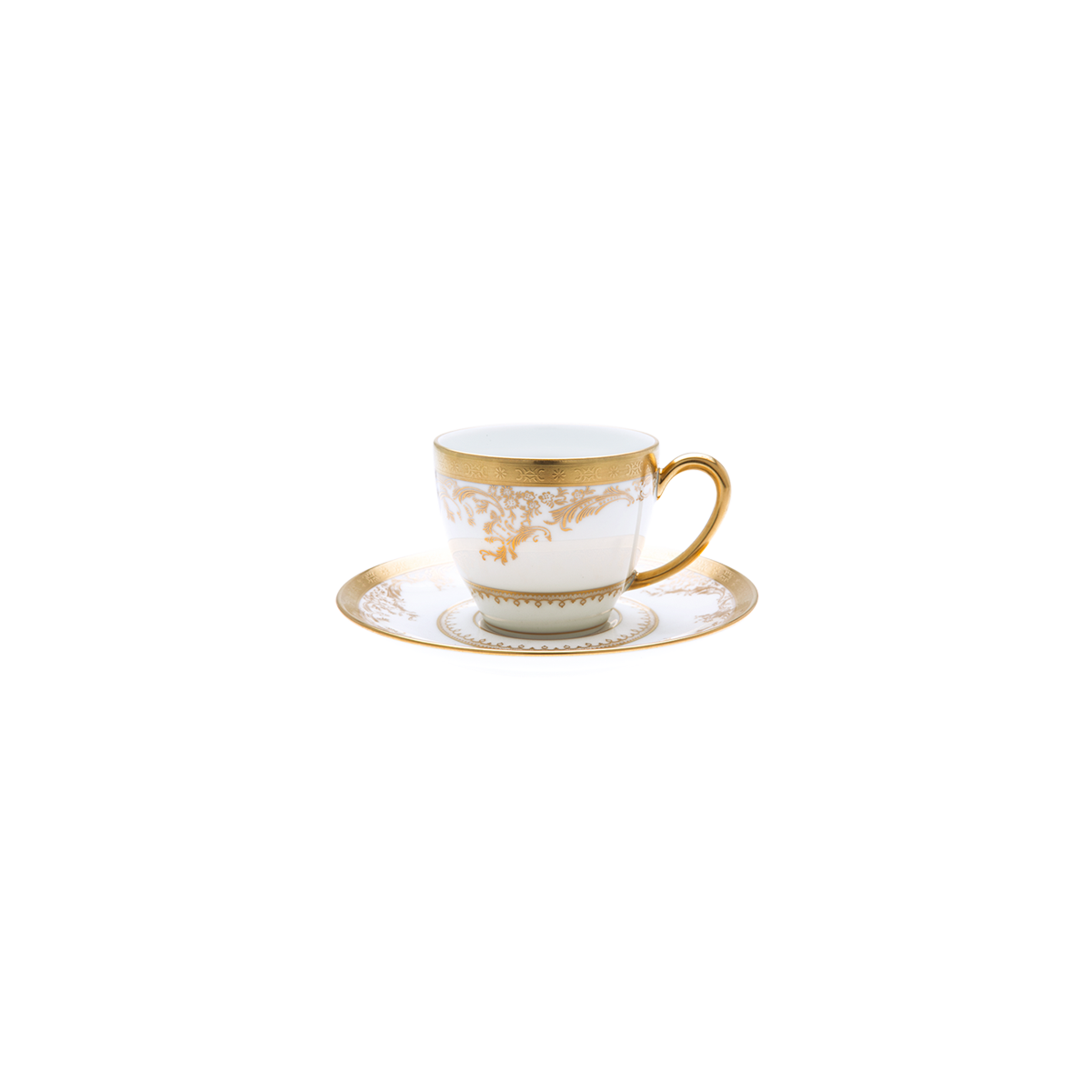 haviland-limoges-diplomate-kaffeetasse-mit-untertasse image 1
