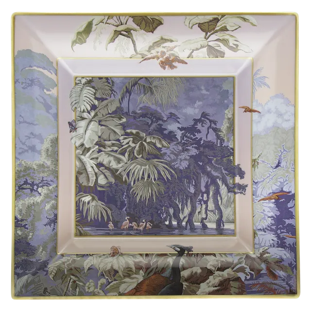 haviland-limoges-vide-poches-le-br-sil-manufacture-zuber-grand-mod-le image 1
