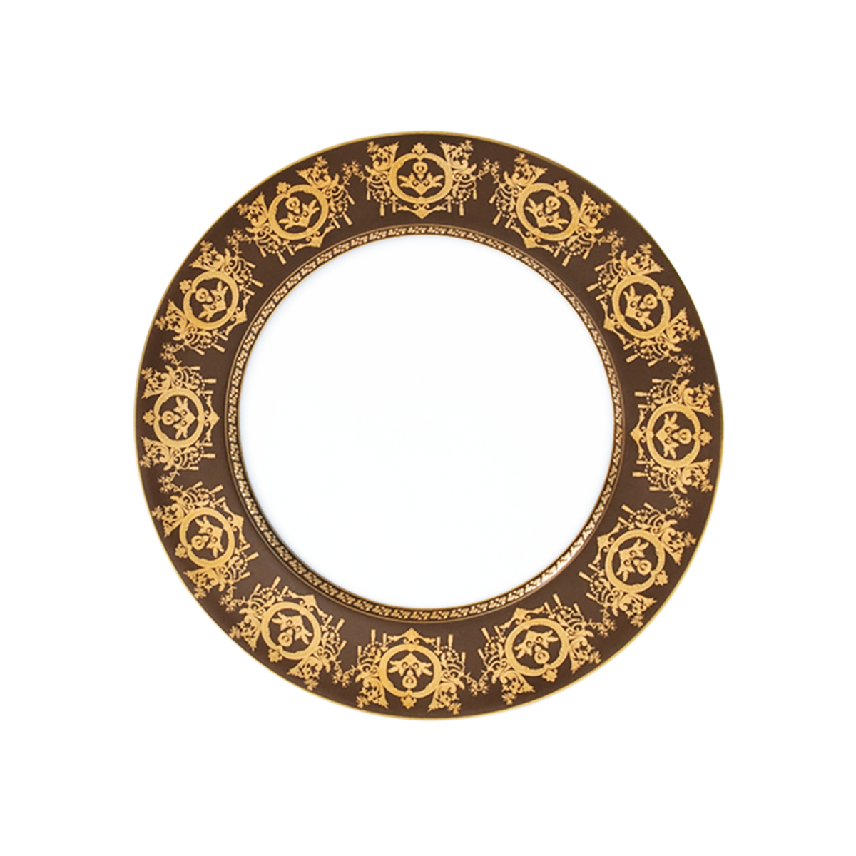 haviland-limoges-ritz-imp-rial-dessertteller-bronze-ritz-paris image 1