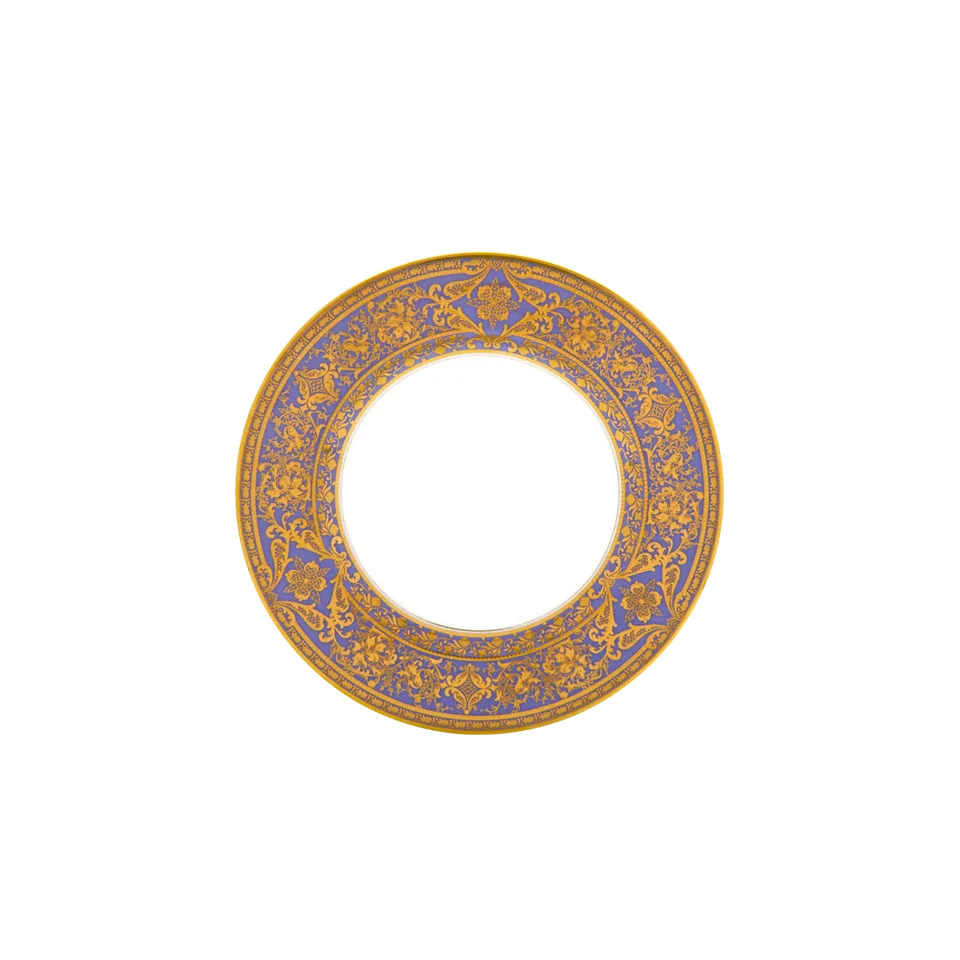 haviland-limoges-matignon-lavande-or-brotteller image 1