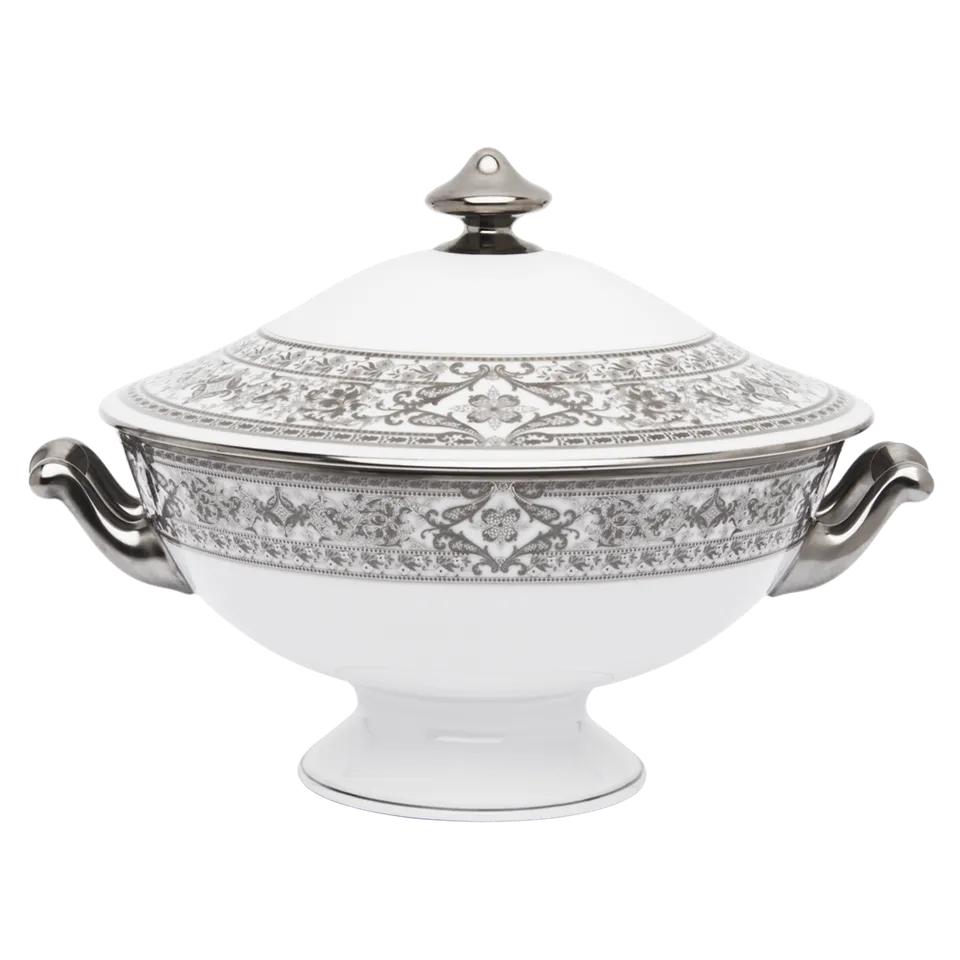 haviland-limoges-matignon-wei-platin-suppenterrine image 1