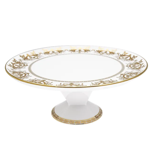 haviland-limoges-ritz-imp-rial-wei-tortenplatte-auf-fu-ritz-paris image 1