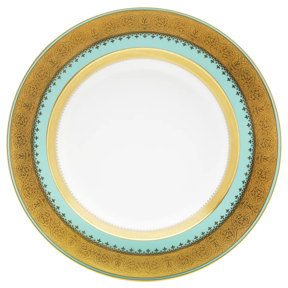 haviland-limoges-bassora-plat-rond-creux-tiefe-runde-platte image 1