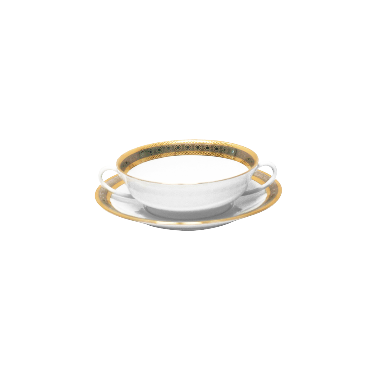 haviland-limoges-place-vend-me-bol-und-soucoupe-bouillon-porzellan image 1