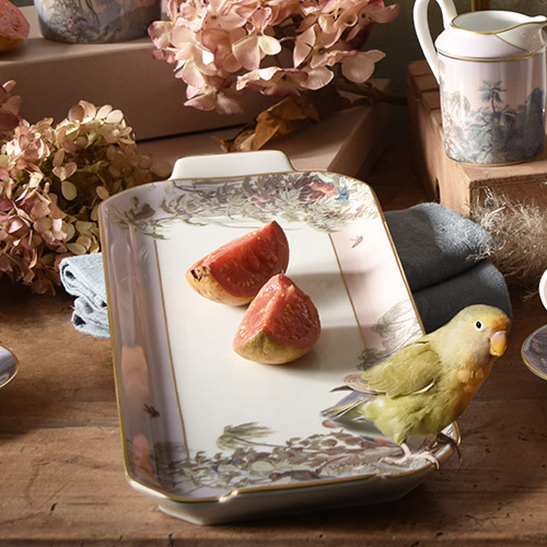 haviland-limoges-le-br-sil-manufacture-zuber-kuchenplatte image 2