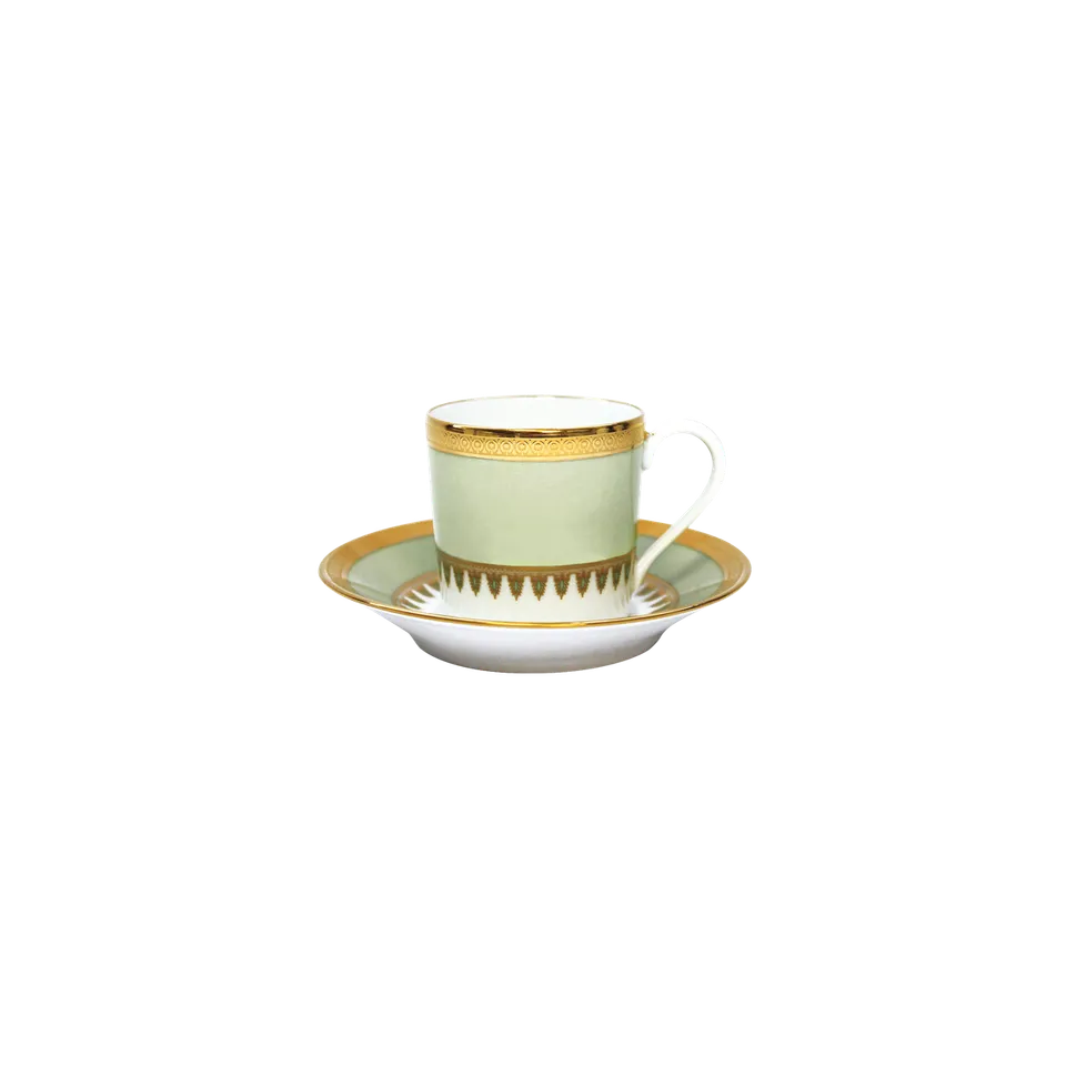 haviland-limoges-oasis-kaffeetasse-mit-untertasse image 1