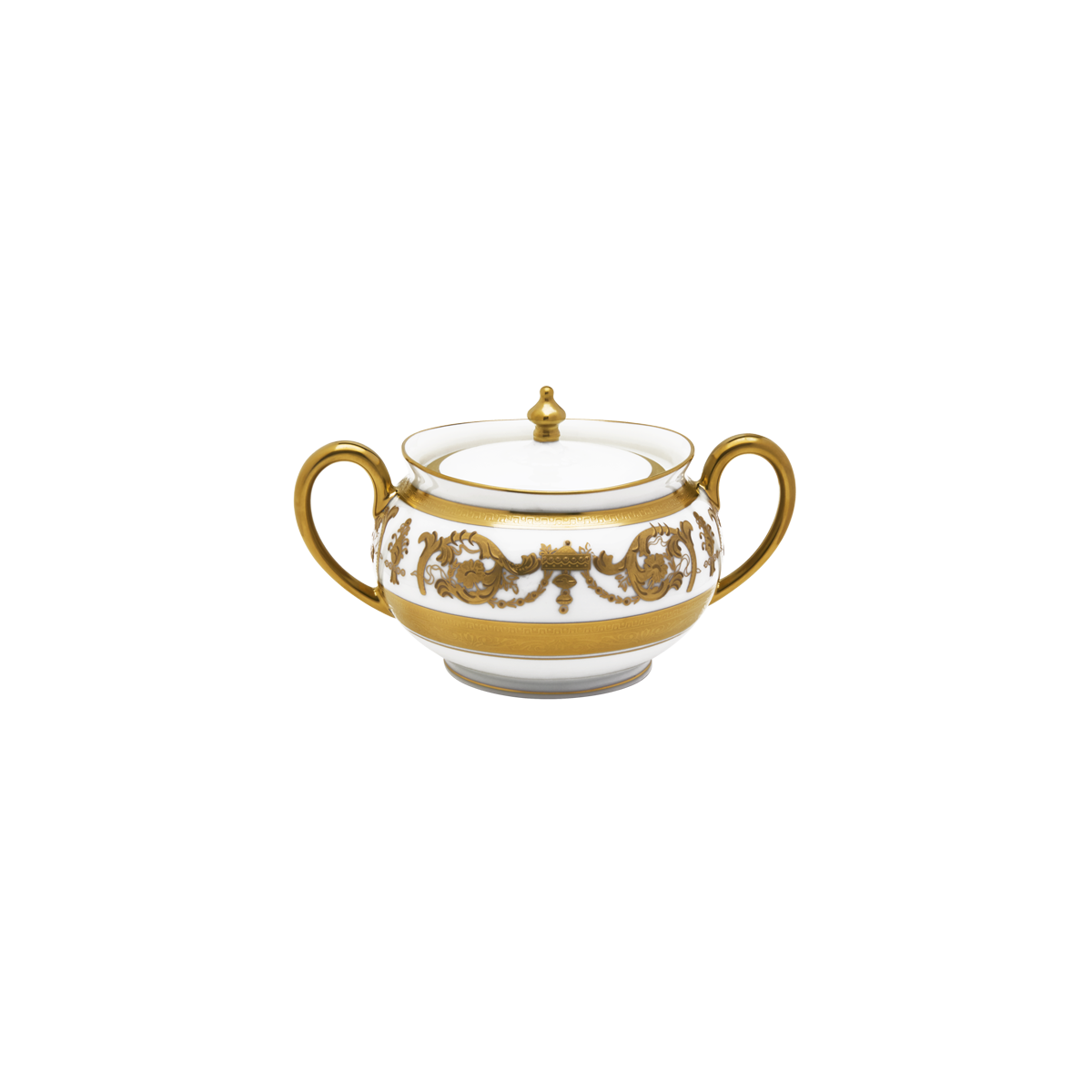 haviland-limoges-imp-rator-blanc-or-zuckerdose-sucrier image 1