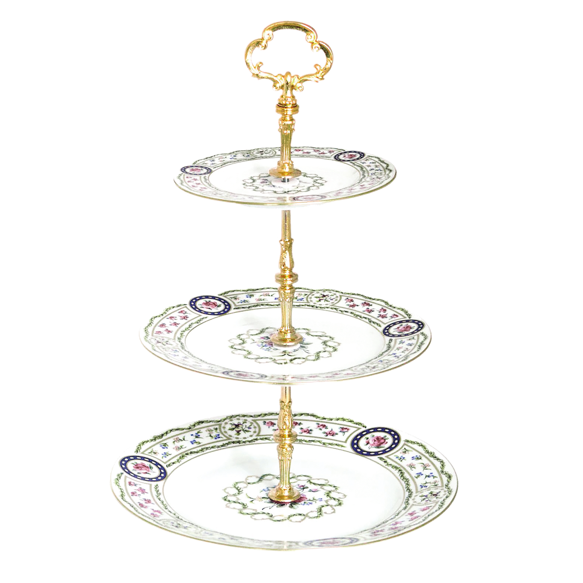 haviland-limoges-louveciennes-serviteur-3-niveaus-etagere image 1