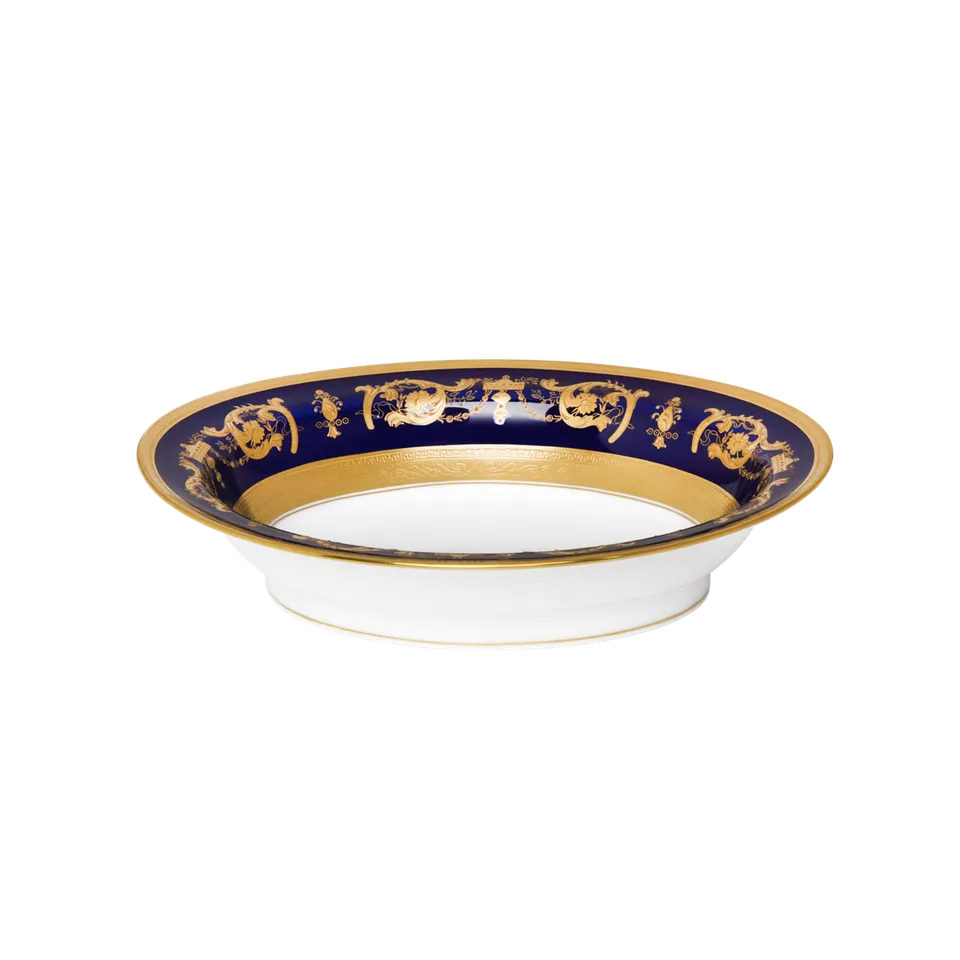 haviland-limoges-imp-rator-bleu-de-four-or-kompottschale image 1
