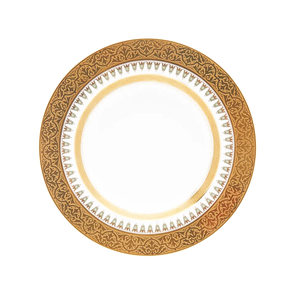 haviland-limoges-matrah-suppenteller-mit-fahne-limoges-porzellan image 1