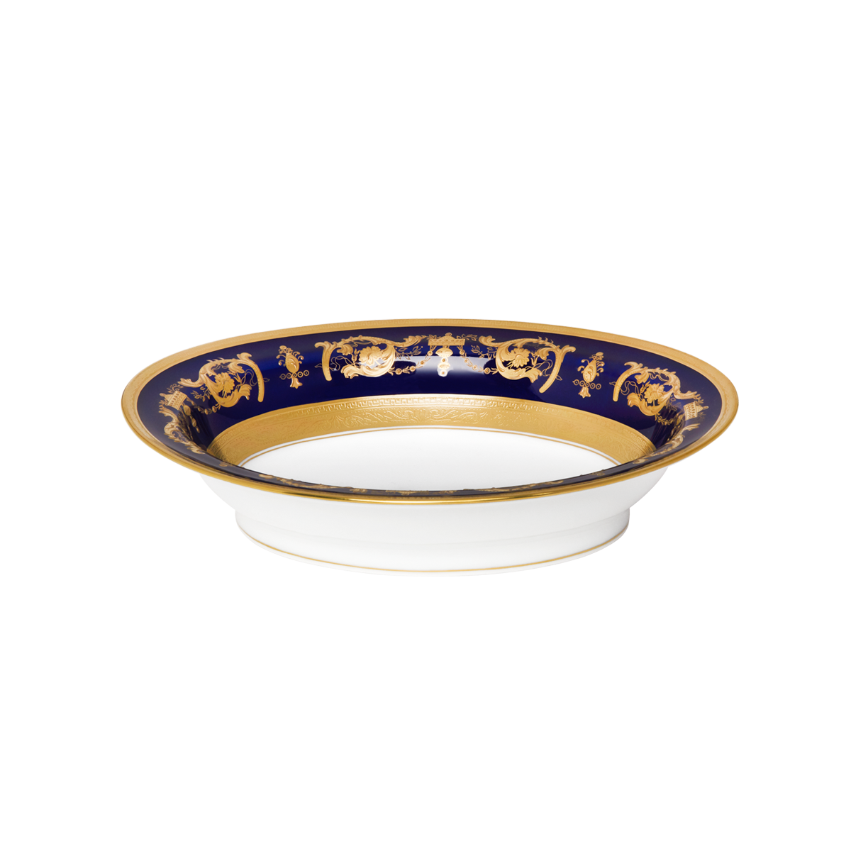 haviland-limoges-imp-rator-bleu-de-four-or-kompottschale image 1