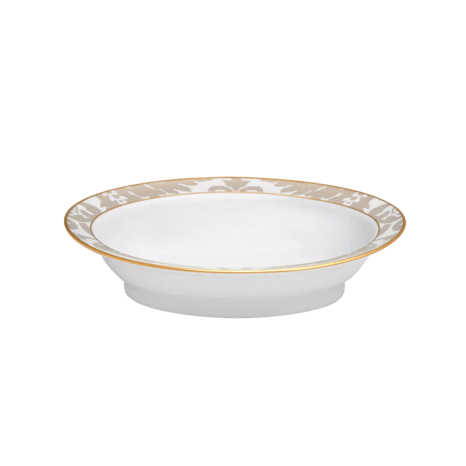 haviland-limoges-compotier-damass-blanc-ritz-paris-kompottschale image 1
