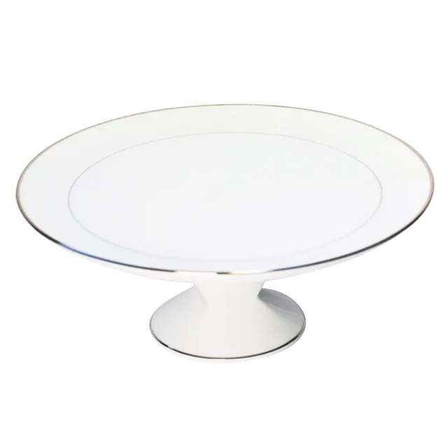 haviland-limoges-orsay-platin-tortenplatte-auf-fu image 1