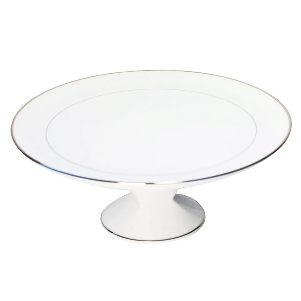 haviland-limoges-orsay-platin-tortenplatte-auf-fu image 1