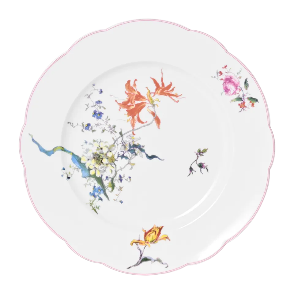 haviland-limoges-fleurs-d-auteuil-porzellan-speiseteller image 1