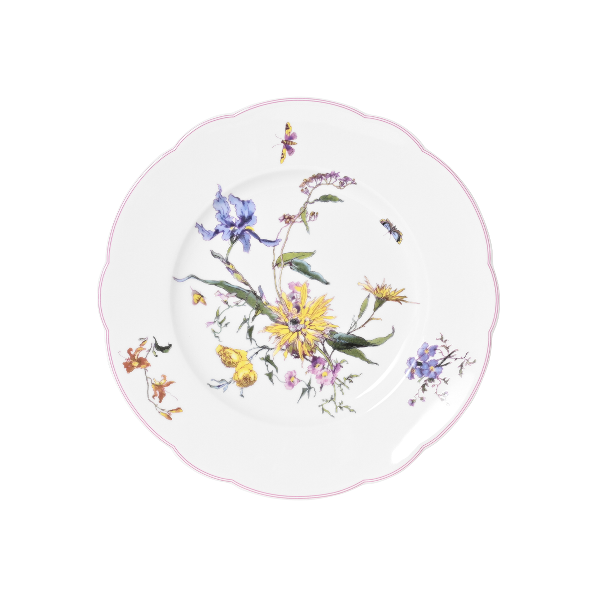 haviland-limoges-fleurs-d-auteuil-dessertteller image 1