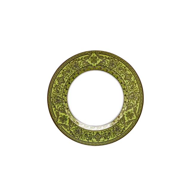 haviland-limoges-matignon-brotteller-apfelgr-n-platin image 1