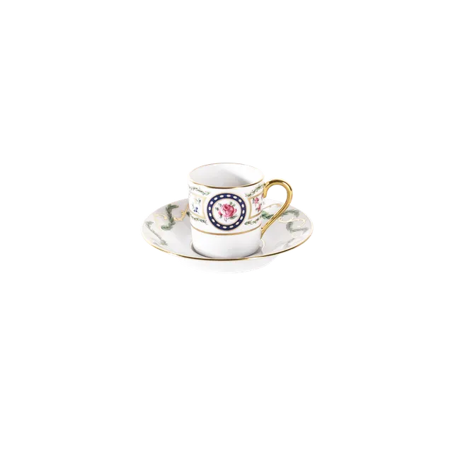 haviland-limoges-louveciennes-espressotasse-mit-untertasse image 1