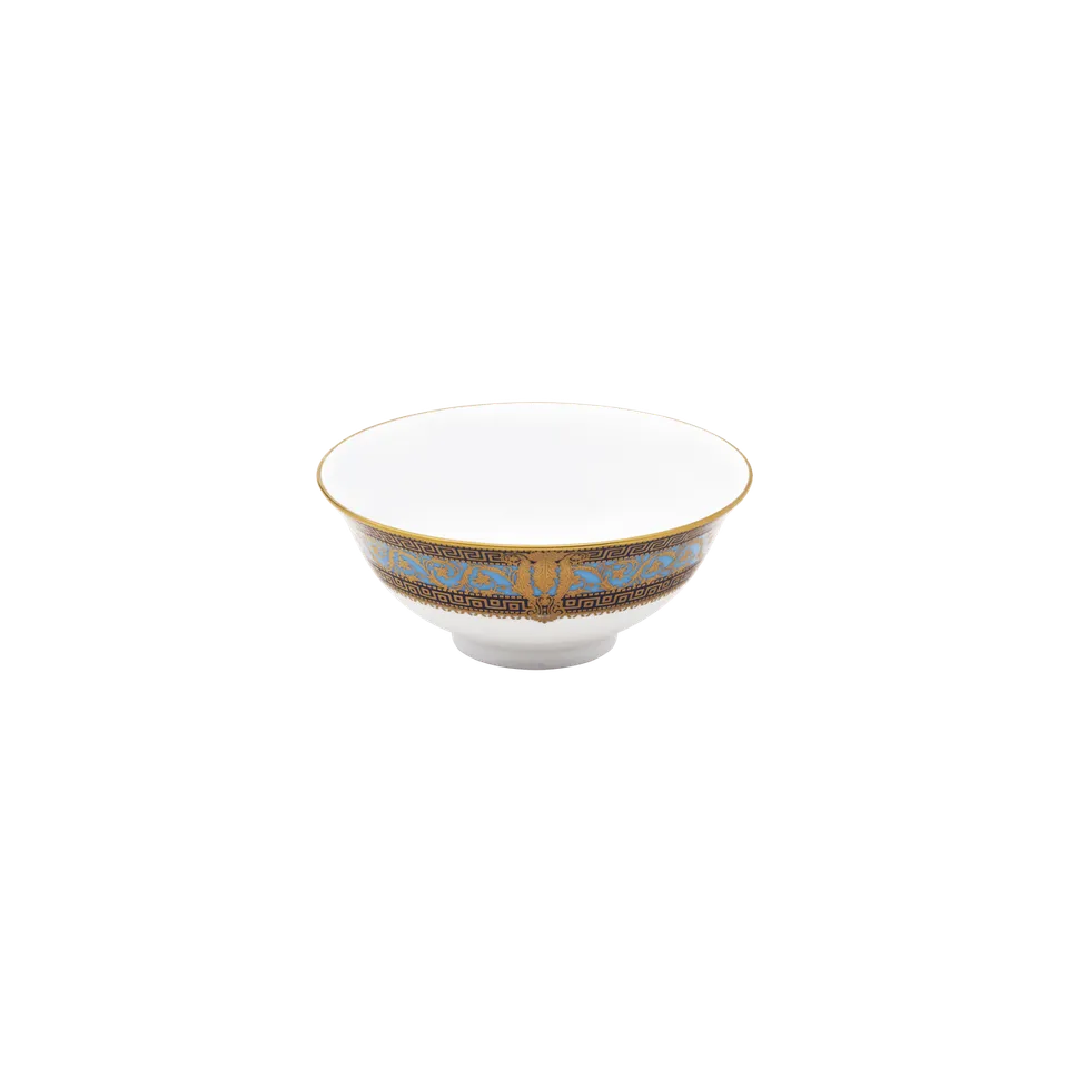 haviland-limoges-salon-murat-hellblau-gold-reisschale-bol image 1