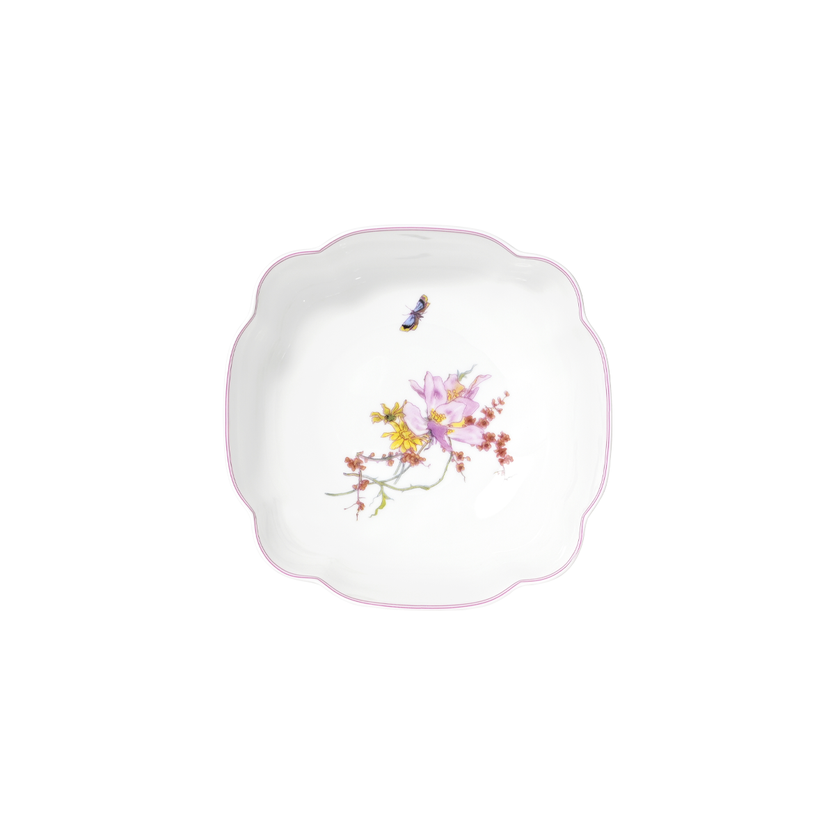 haviland-limoges-jatte-carr-e-schale-fleurs-d-auteuil image 2