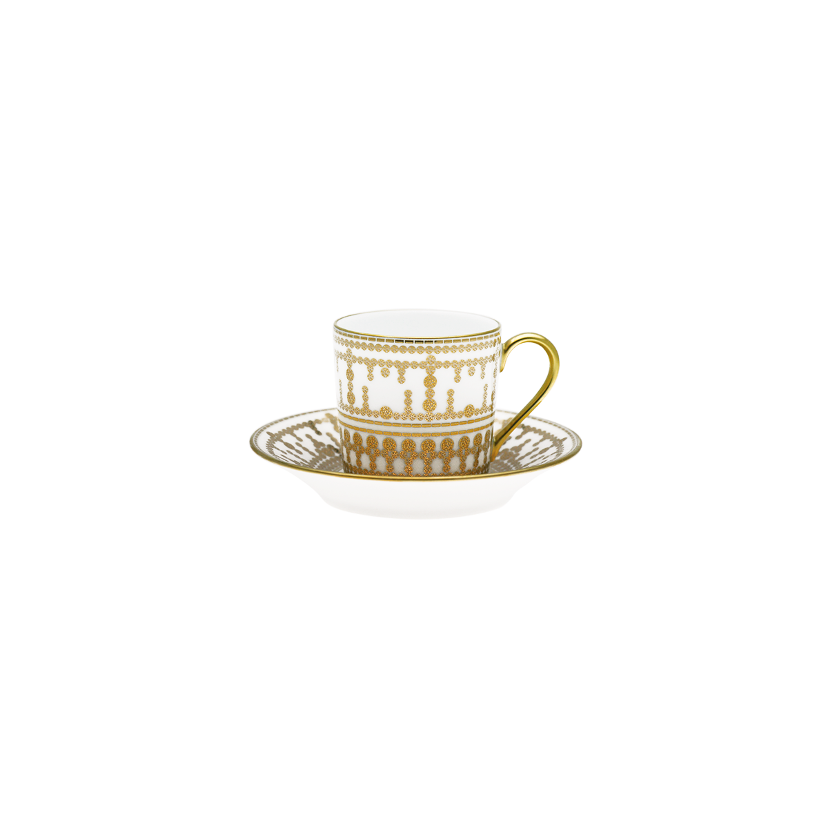 haviland-limoges-tiara-blanc-or-mokkatasse-mit-untertasse image 1