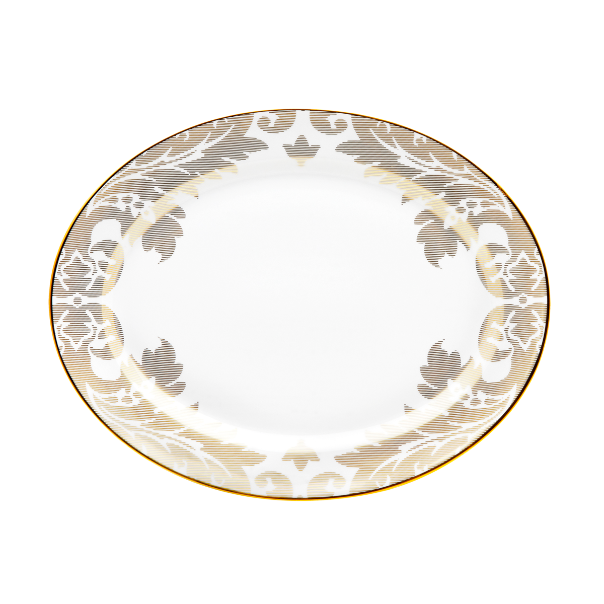 haviland-limoges-damass-ritz-paris-ovale-platte-wei image 1