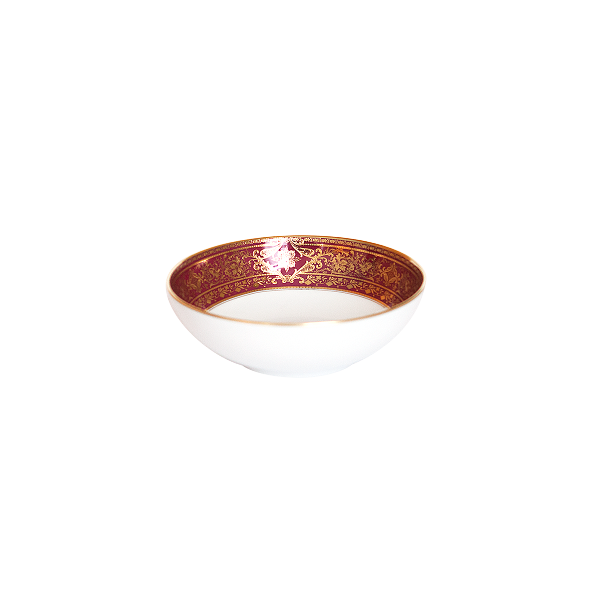 haviland-limoges-matignon-m-slischale-kirschrot-gold image 1