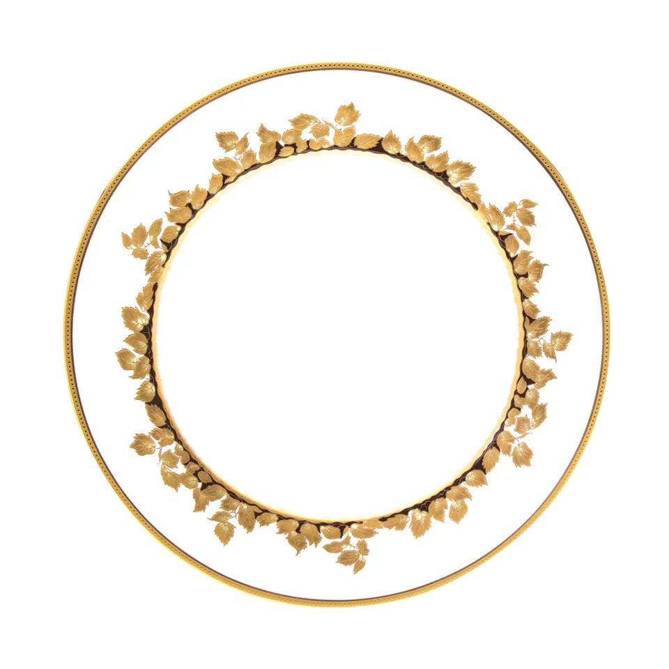 haviland-limoges-feuille-d-or-speiseteller image 1