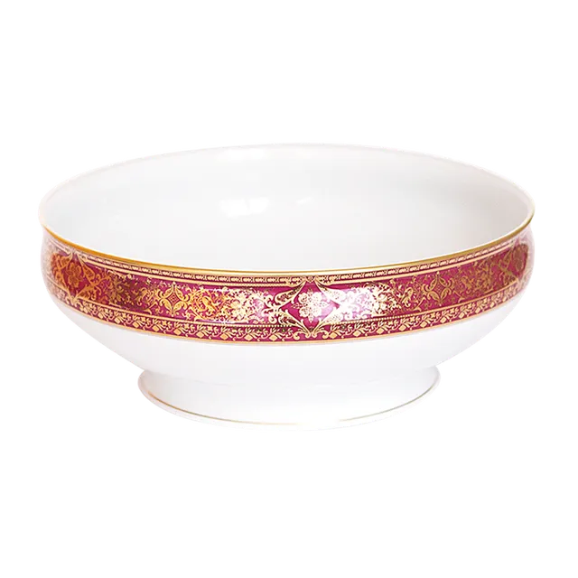 haviland-limoges-matignon-salatsch-ssel-cerise-or image 1