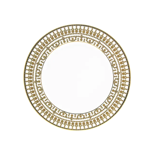 haviland-limoges-tiara-blanc-or-dessertteller image 1