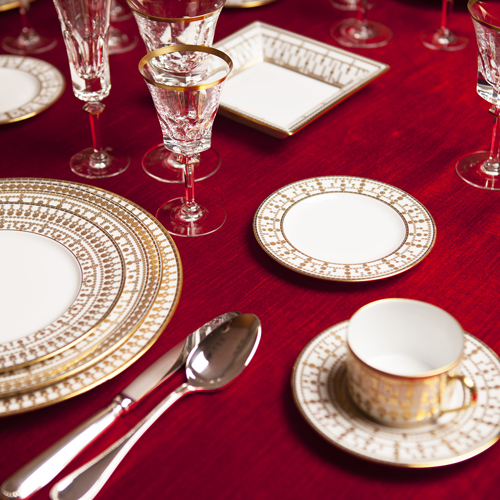 haviland-limoges-tiara-wei-gold-speiseteller-porzellan image 2