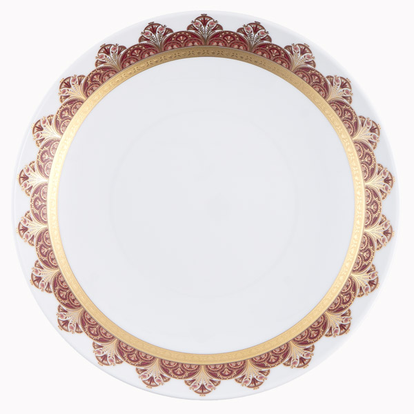 haviland-limoges-r-ves-du-nil-pourpre-or-runde-serviersch-ssel image 1