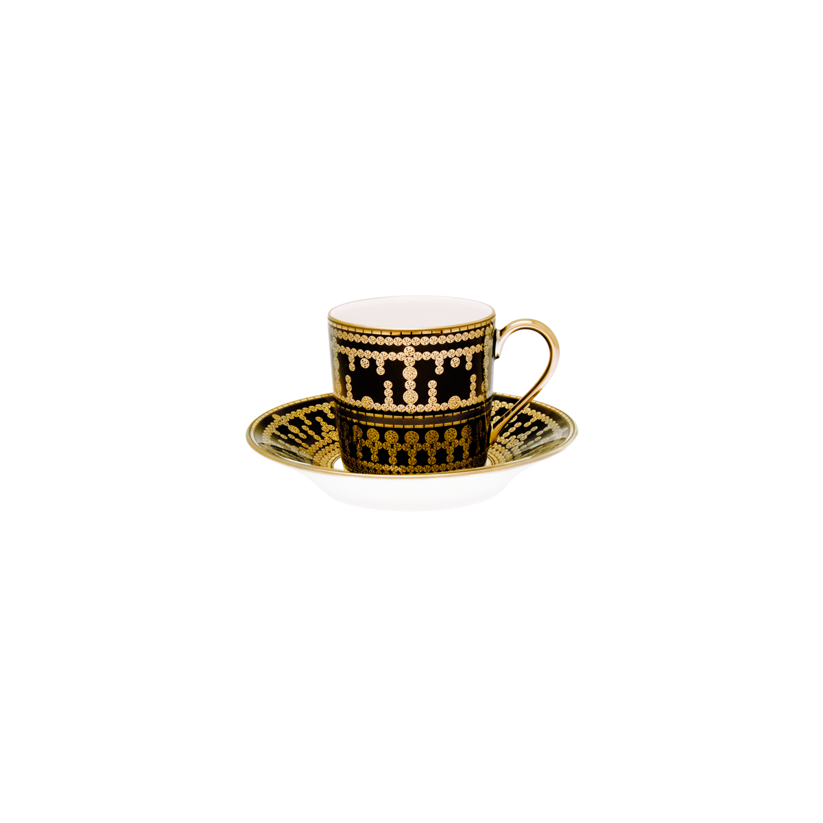 haviland-limoges-tiara-noir-kaffeetasse-mit-untertasse image 1
