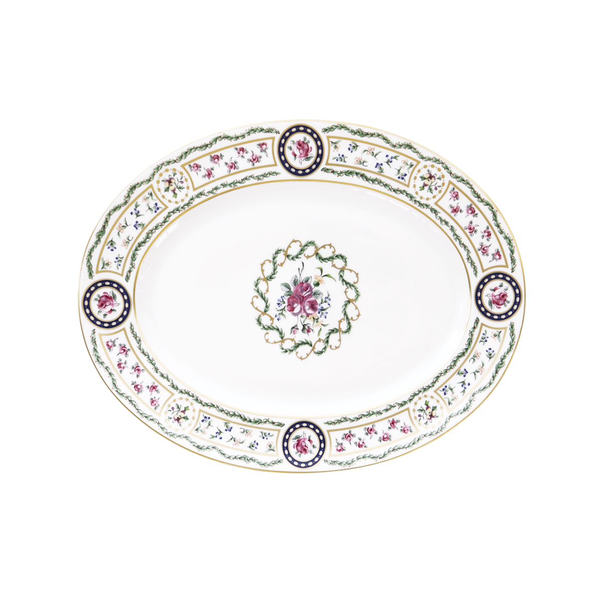 haviland-limoges-louveciennes-plat-ovale-ovale-servierplatte image 1
