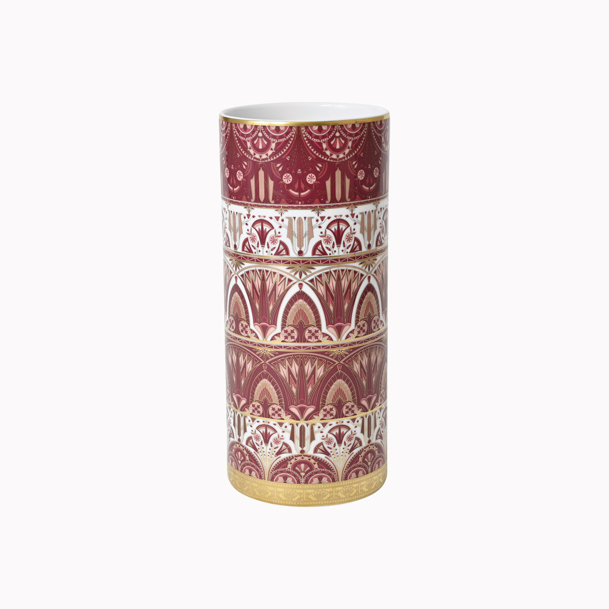 haviland-limoges-r-ves-du-nil-pourpre-or-vase-28-cm image 1