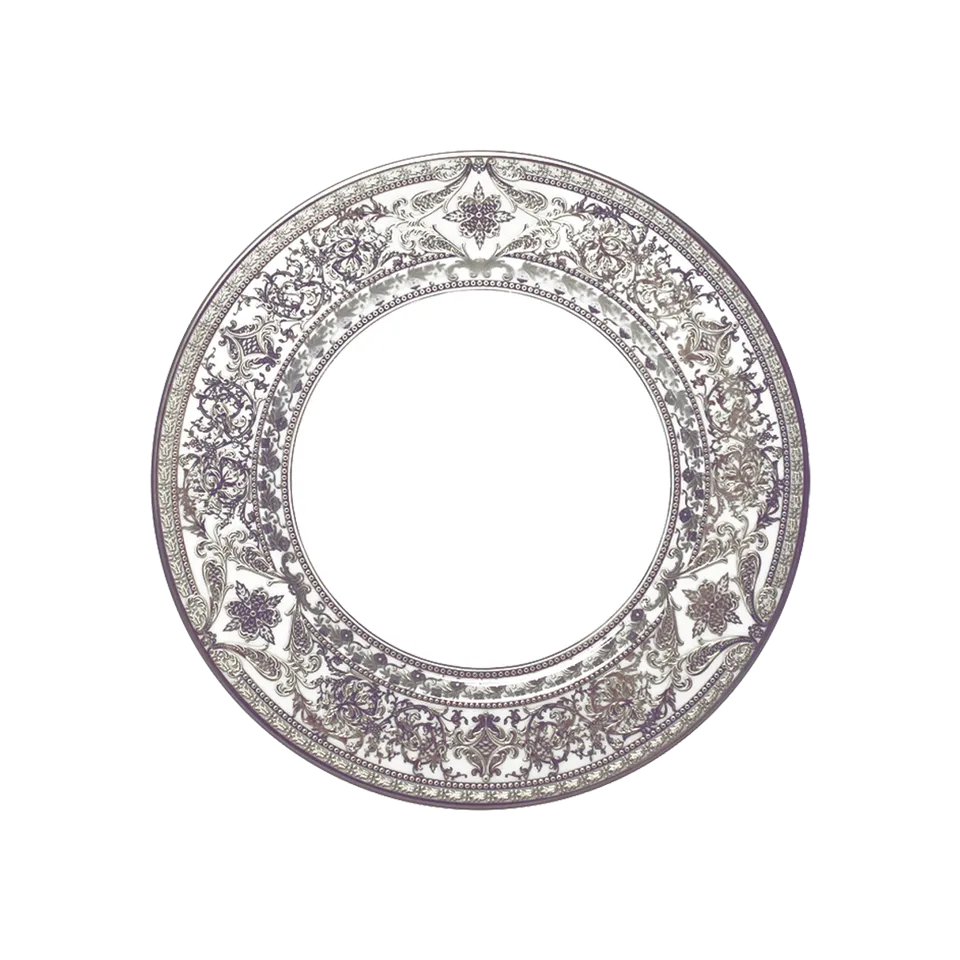 haviland-limoges-matignon-assiette-dessert-wei-platin image 1