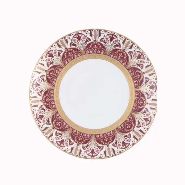haviland-limoges-r-ves-du-nil-pourpre-or-dessertteller-aus-porzellan image 1